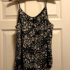 Ann Taylor Factory summer camisole - green